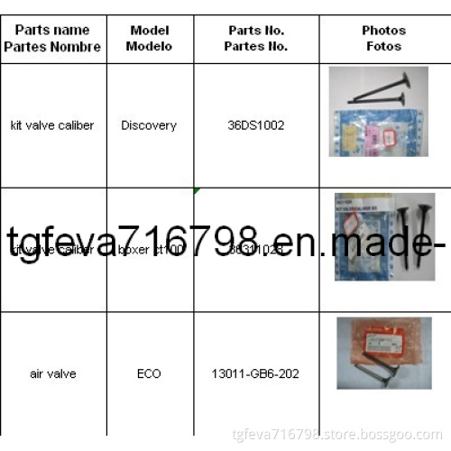 Kit Valve